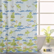 Штора для ванной Frog Frolic